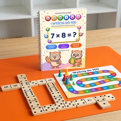 Domino a Závod do 100 — počítání, které vtáhne